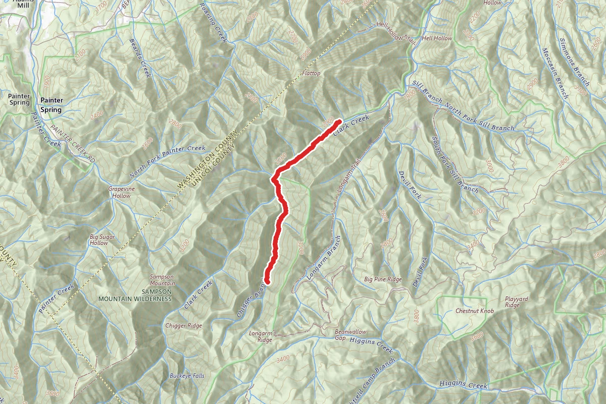 Chigger Branch Cascades