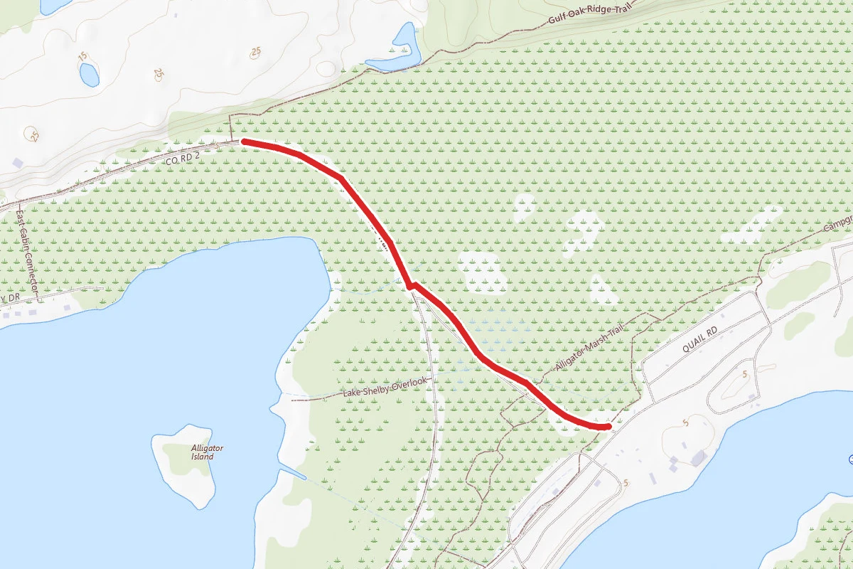 Bear Creek Trail via Gopher Tortoise Trail