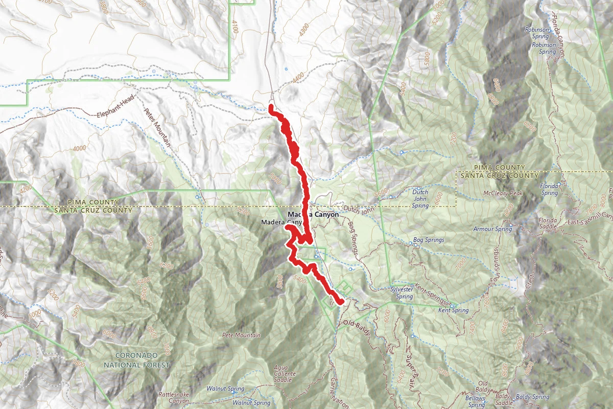 Mount Wrightson Nature Trail