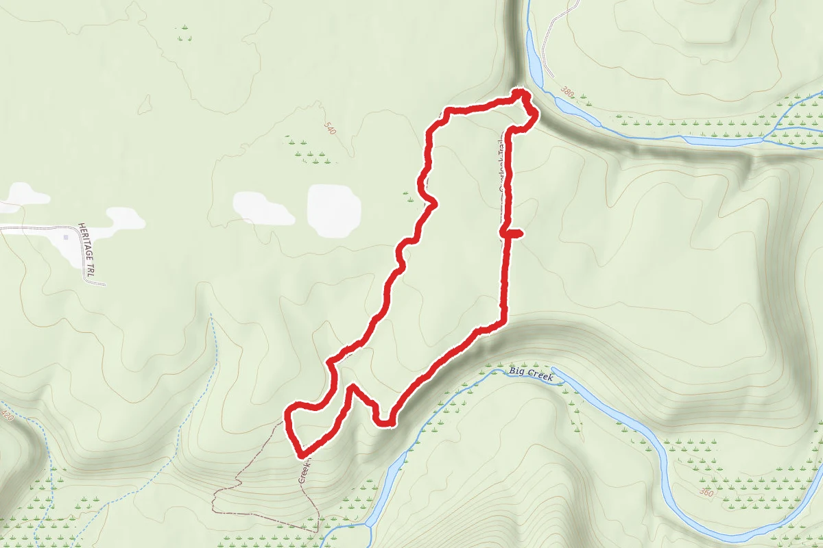 Big Creek Natural Area Overlook Trail