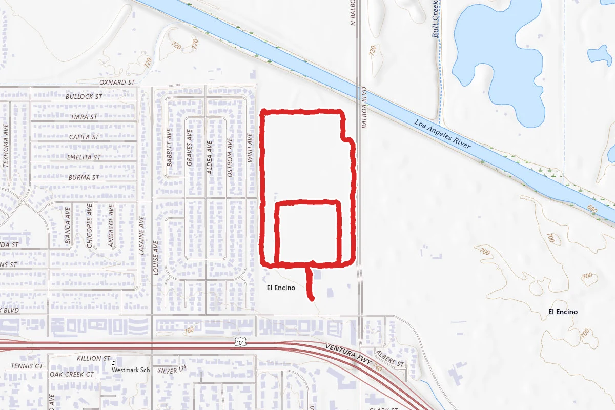 Balboa Sports Center Trails