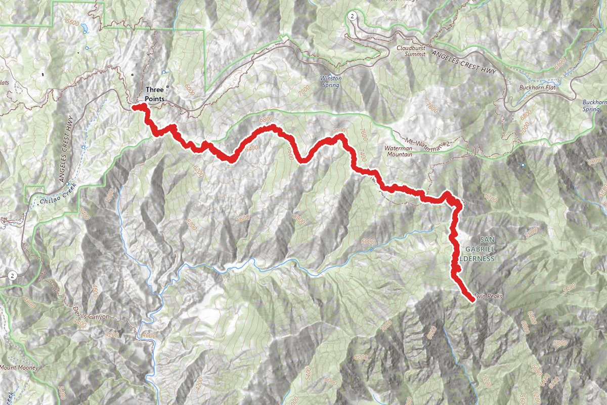 Three Points to Twins Peaks