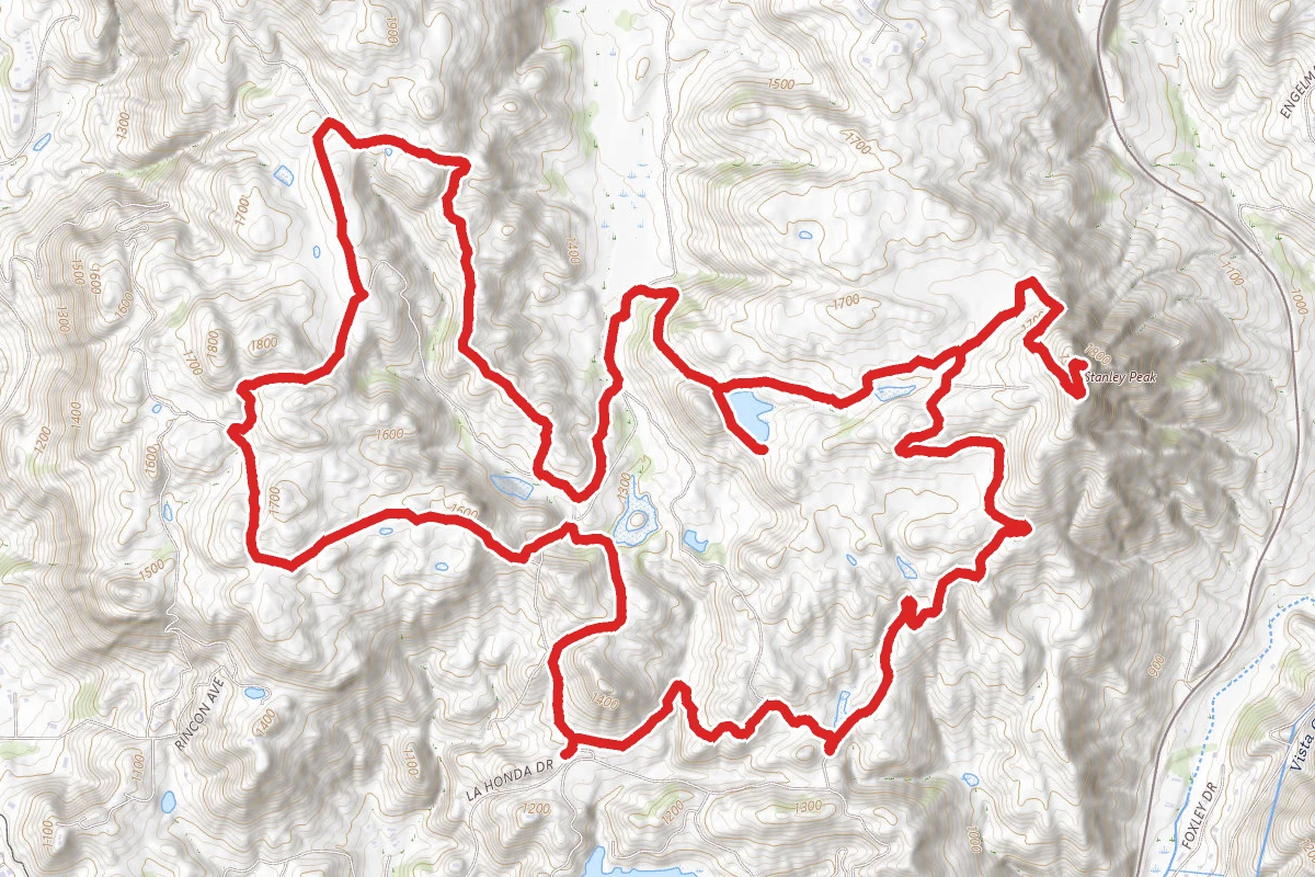 Sage Trail to Boulder Loop Trail