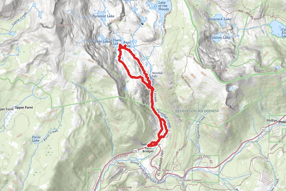 Ropi Lake Loop