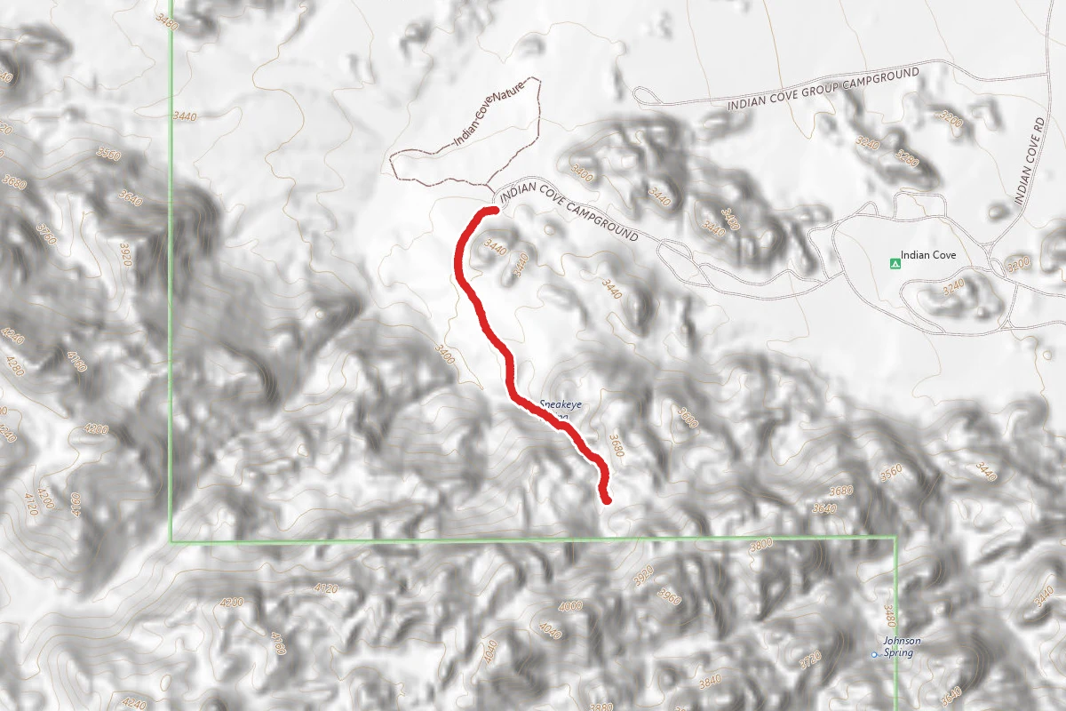 Sneakeye Spring Trail