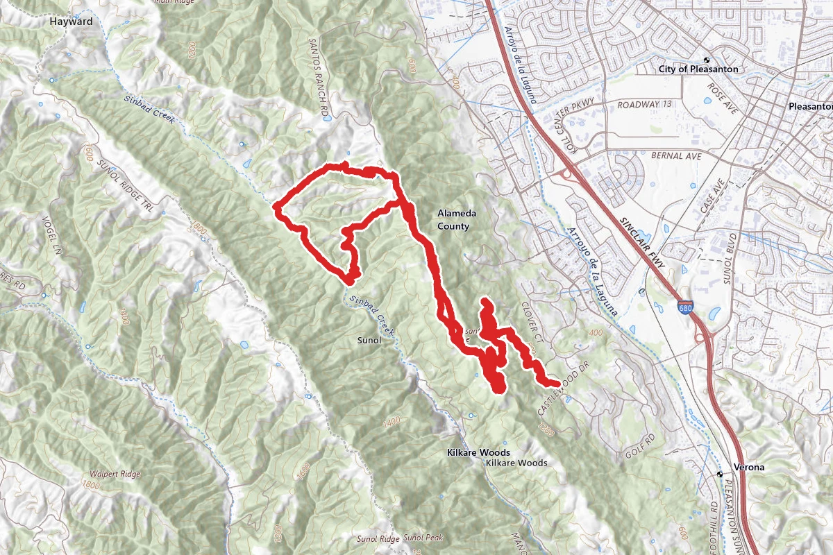 Valley View, Ridgeline, Bay Leaf, Shady Creek