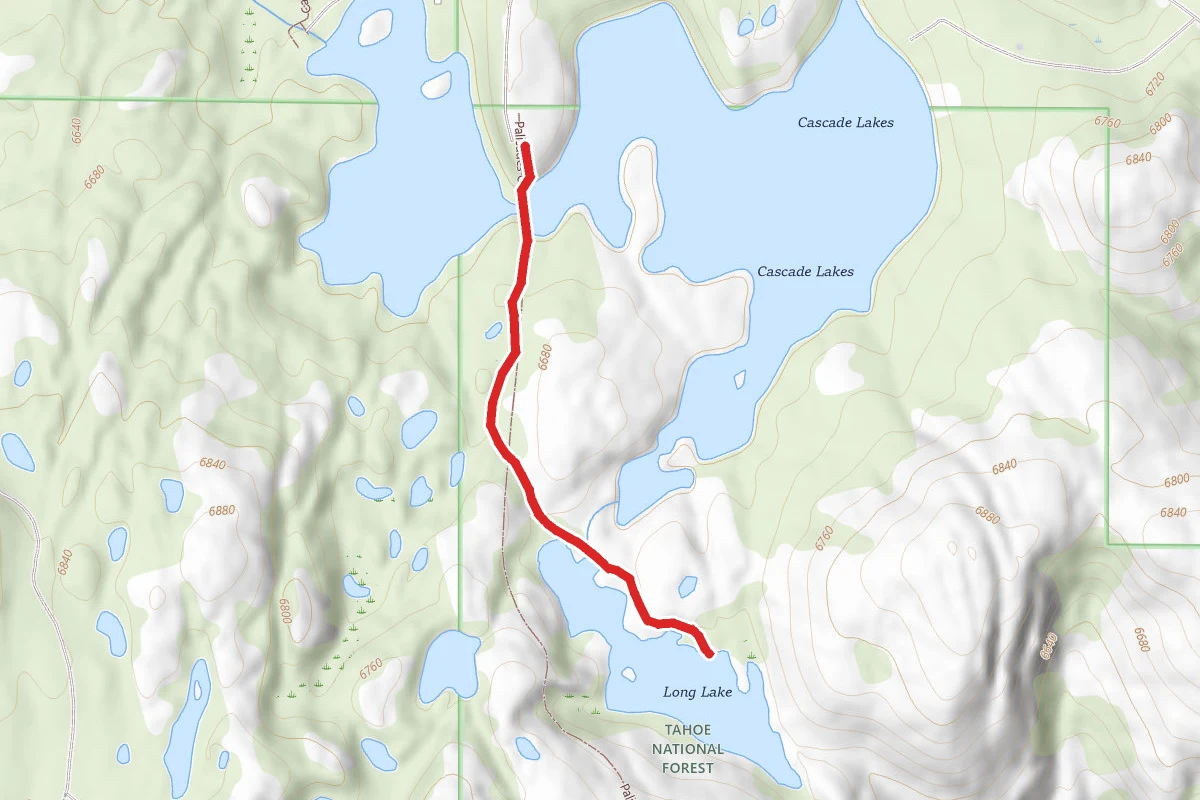 Long Lake via Palisade Creek Trail