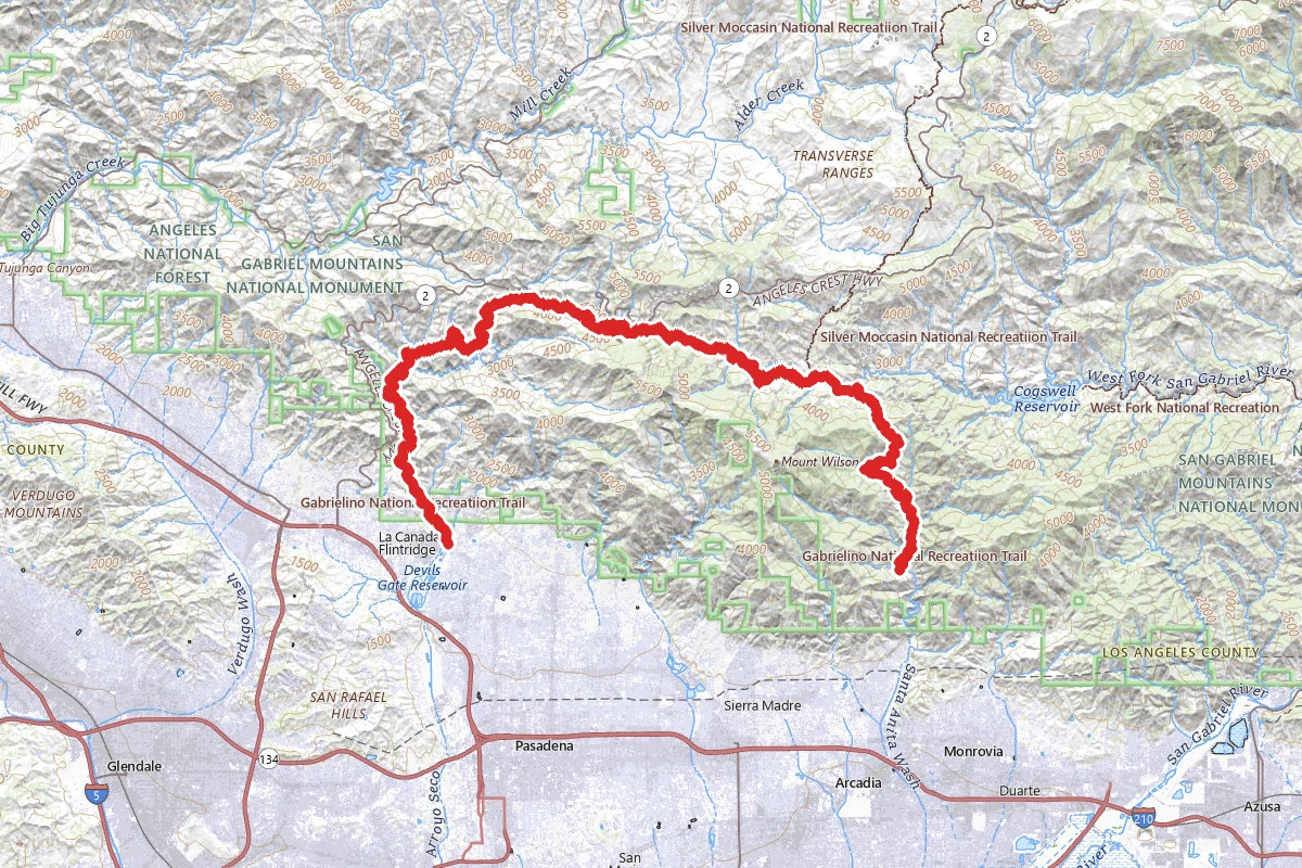 Gabrielino Trail (NRT)