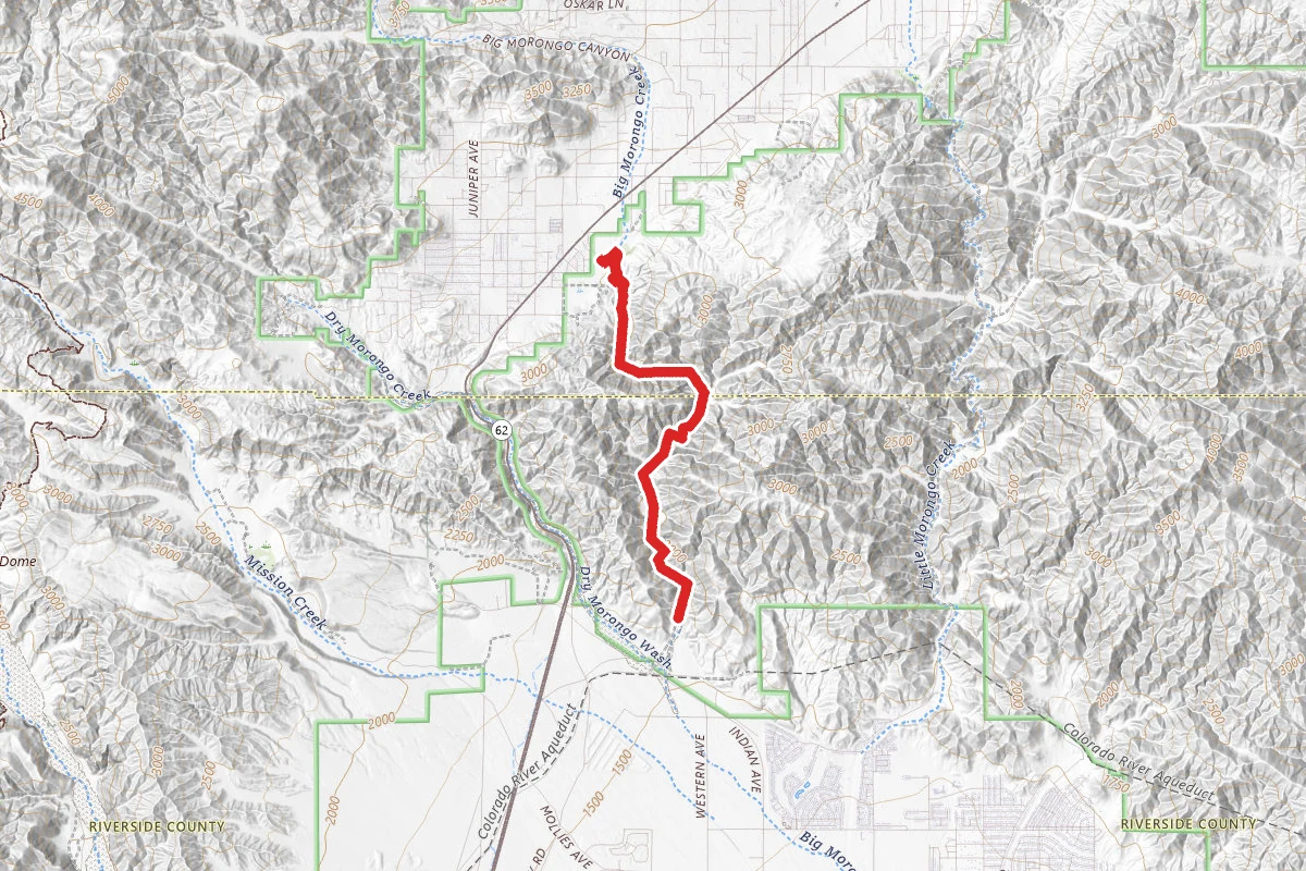 Big Morongo Canyon Trail - Shorter Option