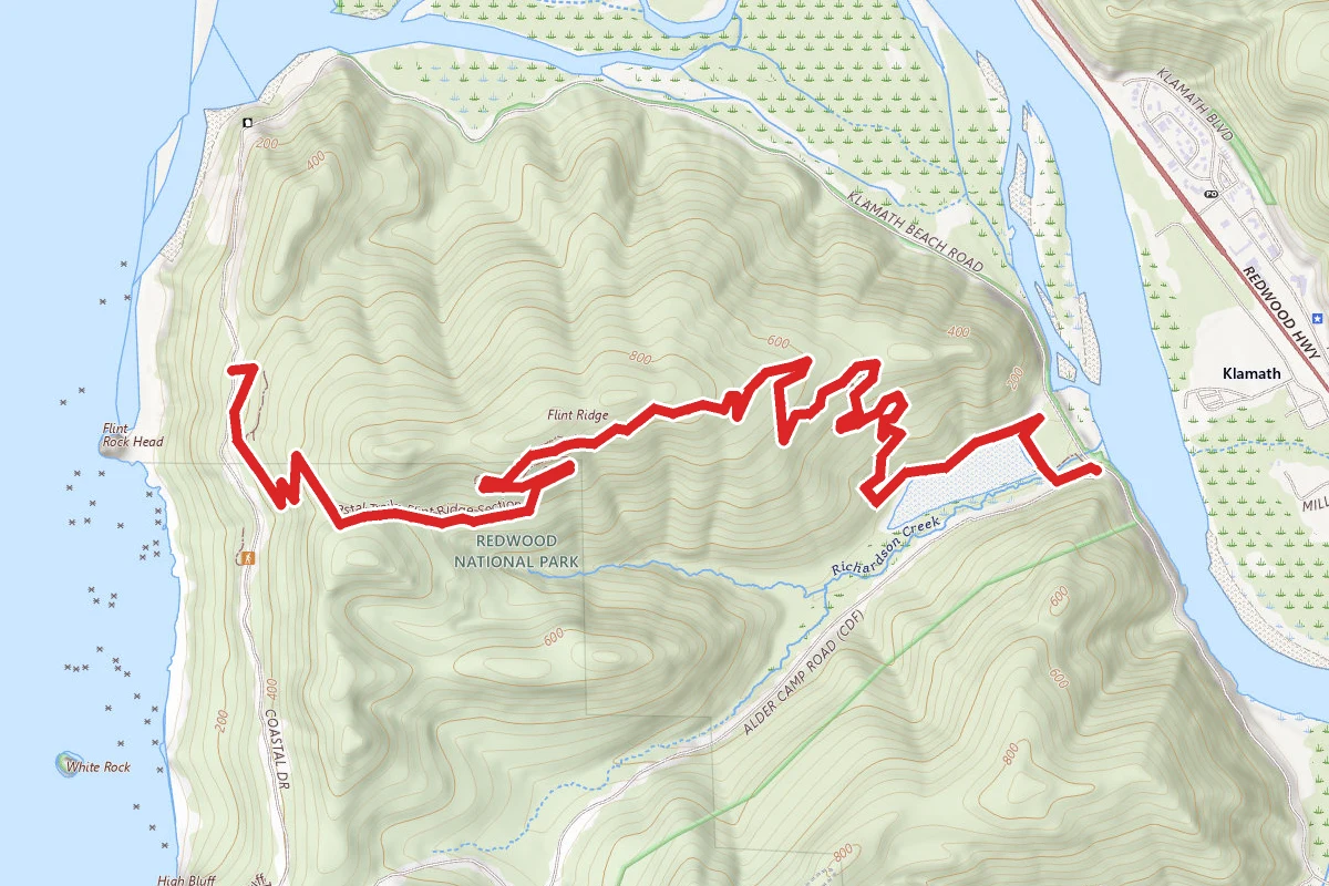 Flint Ridge Section Trail