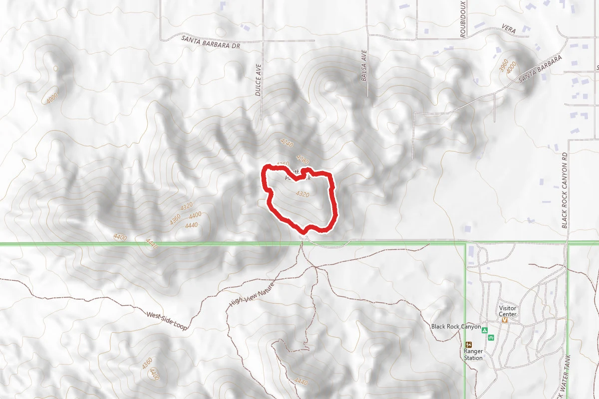 South Park Peak Trail