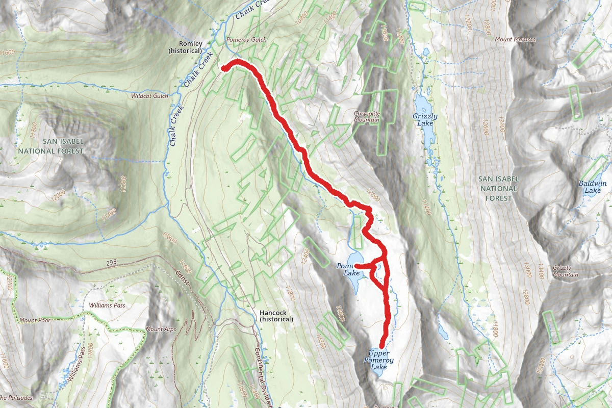 Pomeroy Lakes OHV Trail