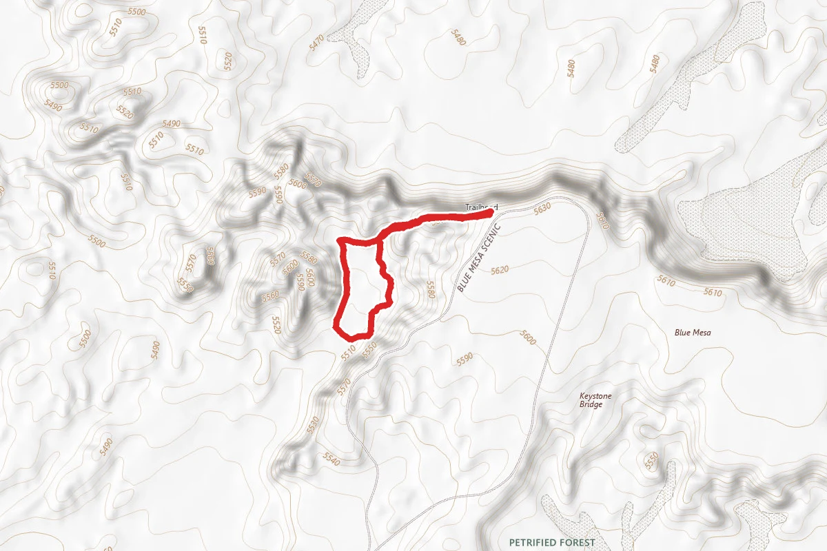 Blue Mesa Trail