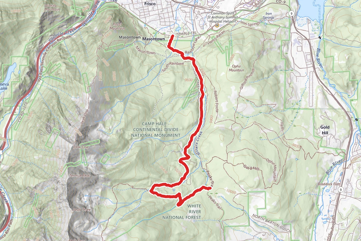 Miners Creek Road