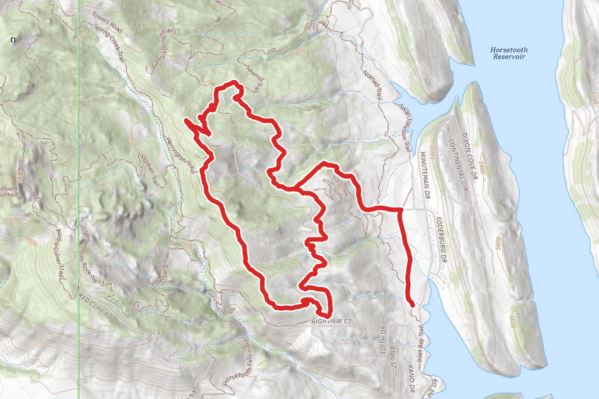 Stout Loop via Swan Johnson Trail