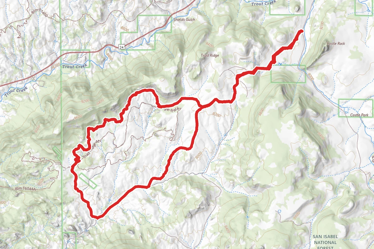 Fourmile Area Trail