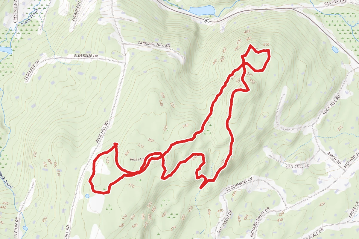 Woodbridge Conservation Trust Naugatuck Trail Loop
