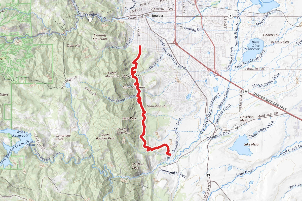 Boulder Mesa Trail