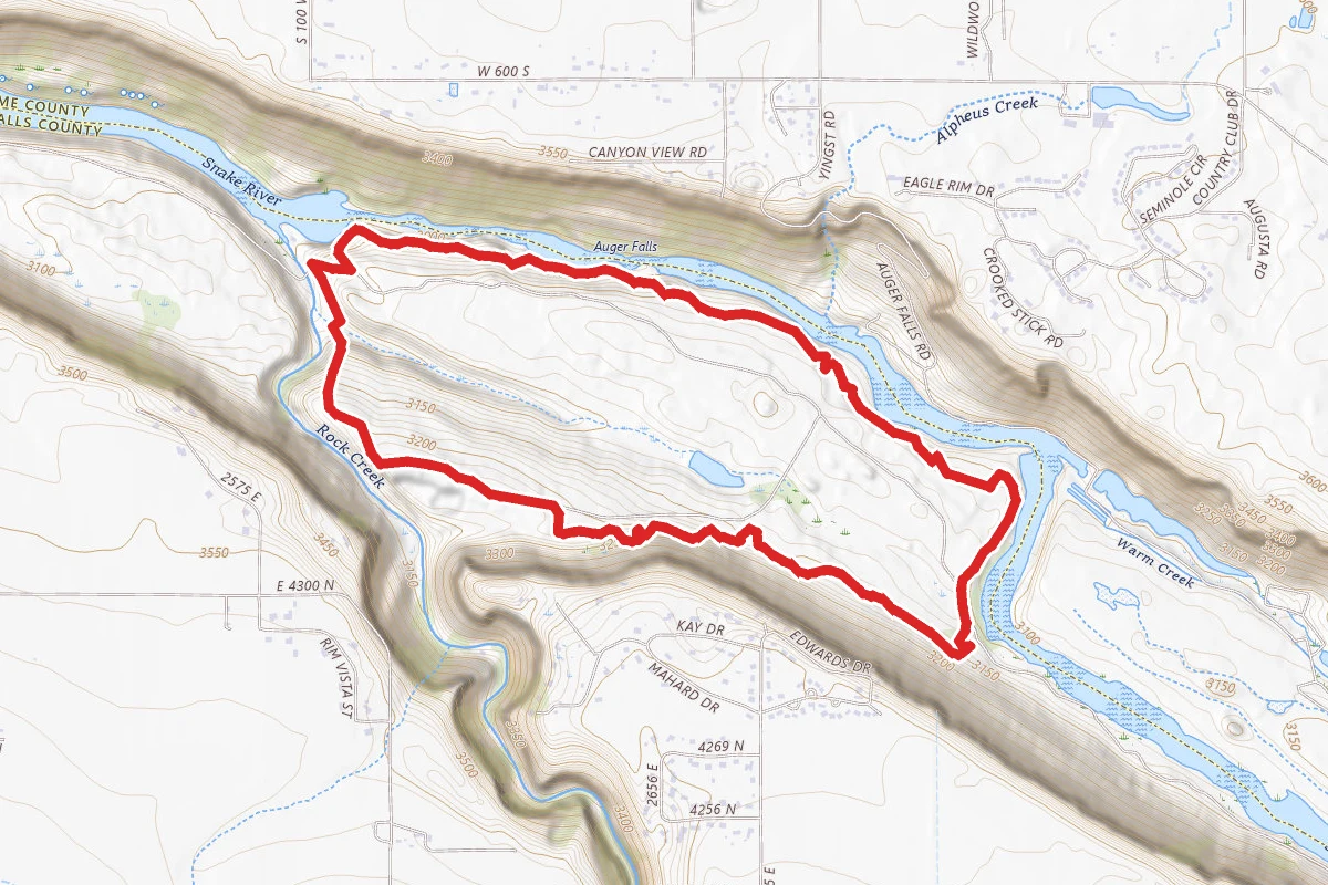 Auger Falls Park Loop