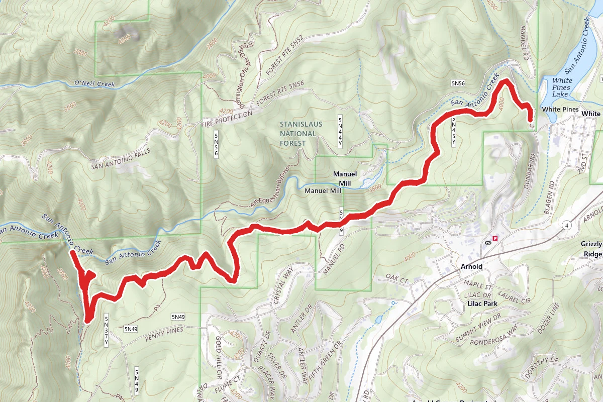Arnold Rim Trail