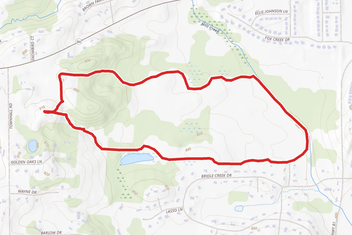 Inner and Outer Ring Trail Loop