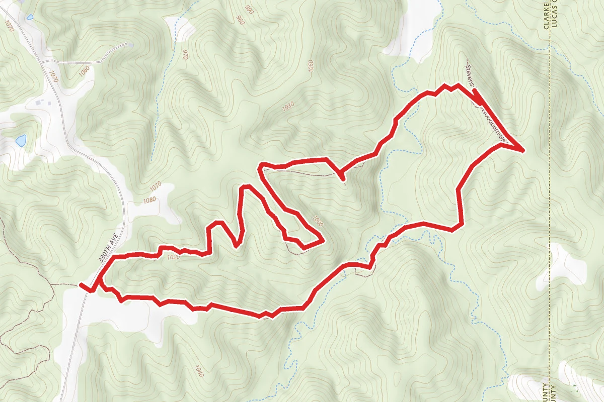 Stephens State Forest Area Trails