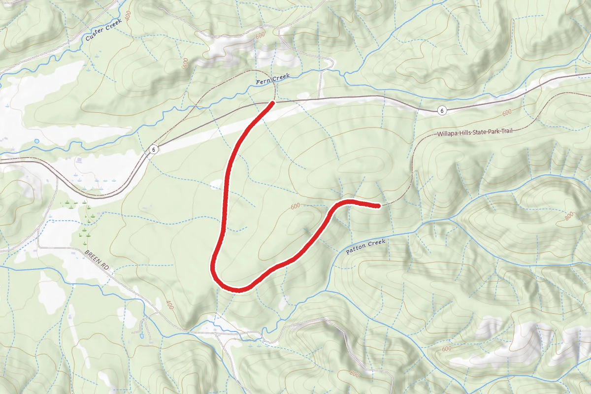 Willapa Hills State Park Trail