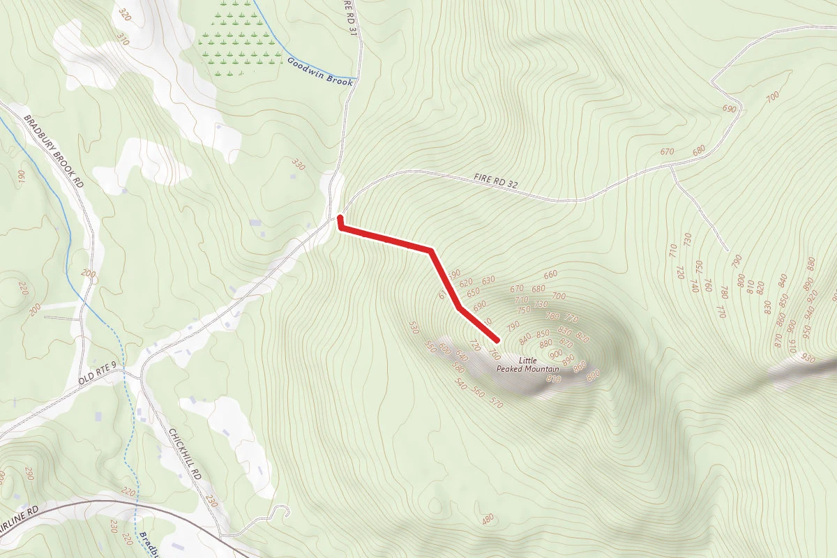 Little Peaked Mountain