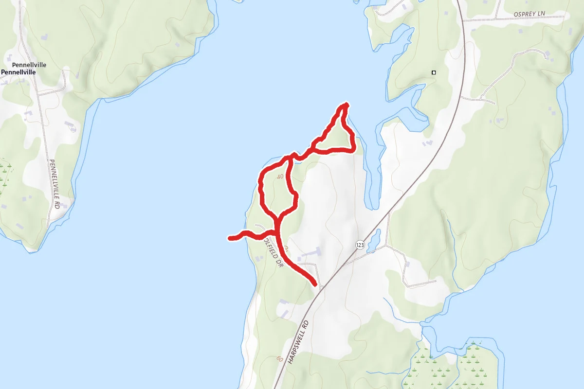 Hemlock and Merrucoonegan Trail Loop