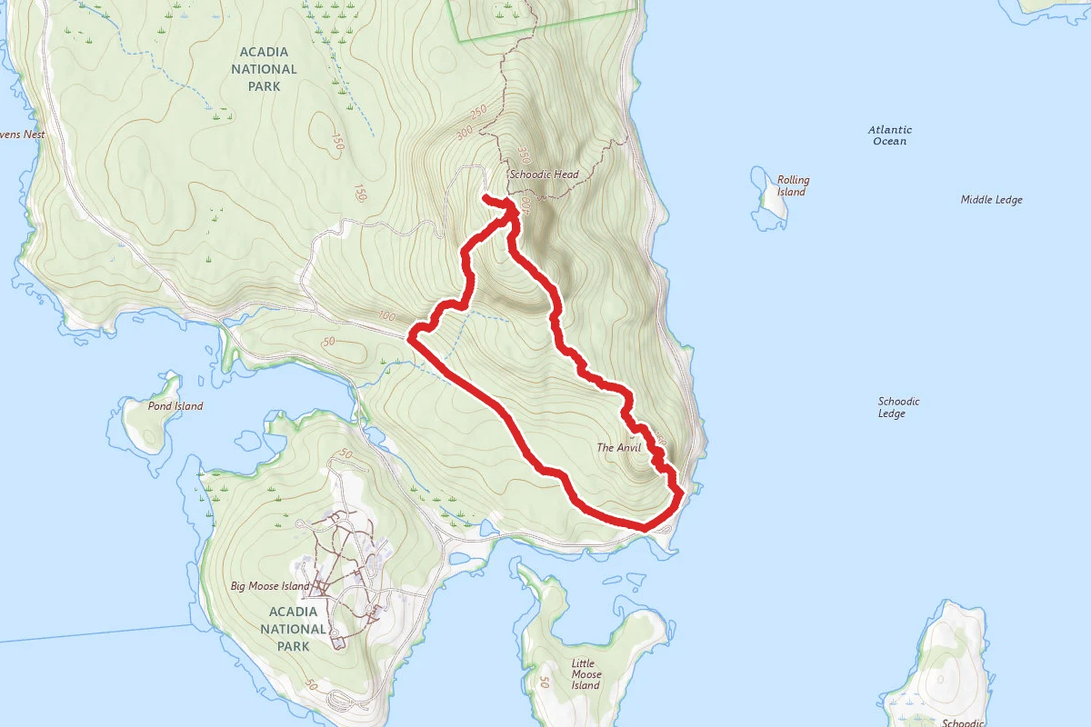 Alder Trail to The Anvil