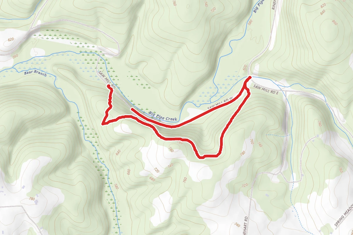 Saw Mill Road West to Loop 2