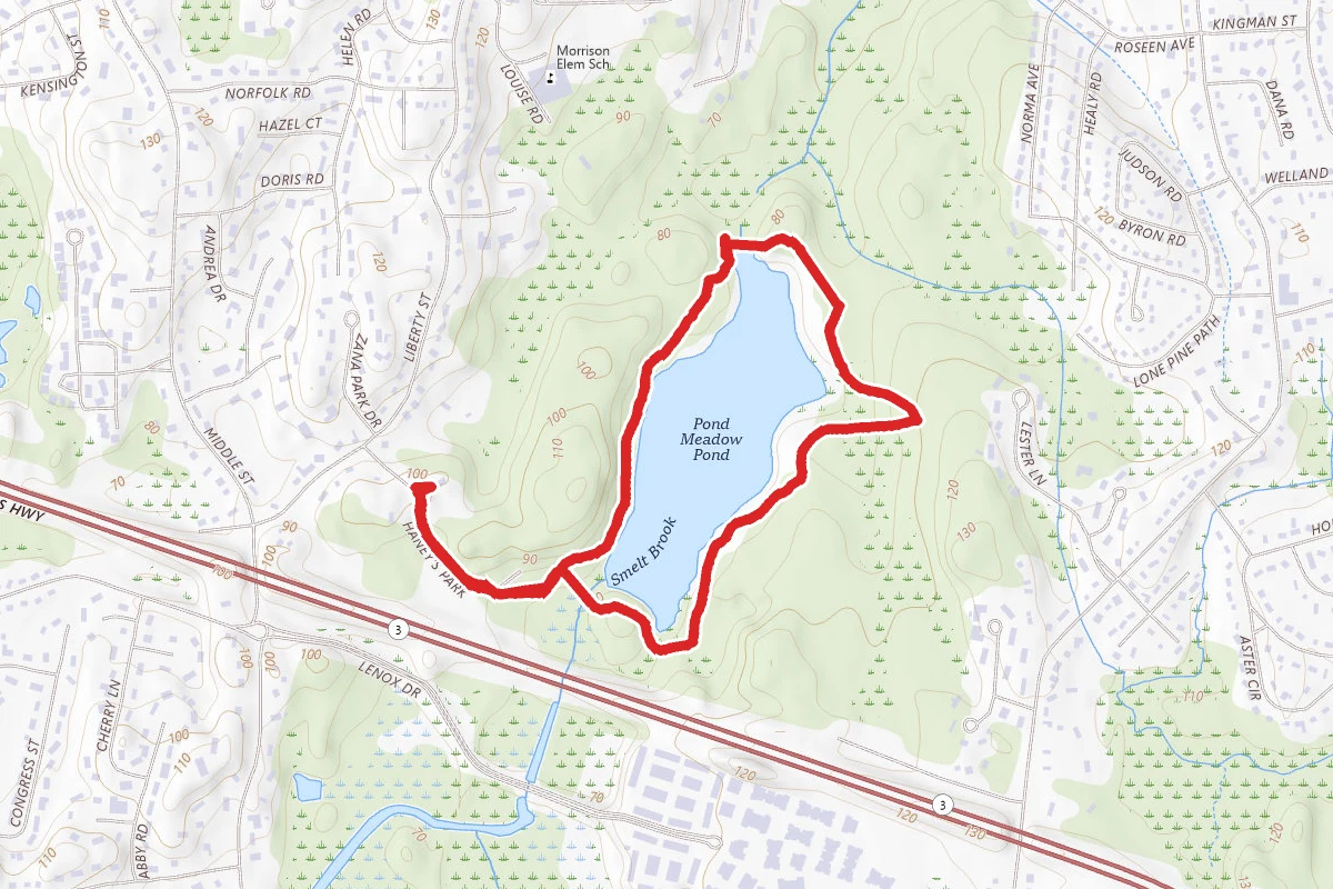 Pond Meadow Red Trail Loop