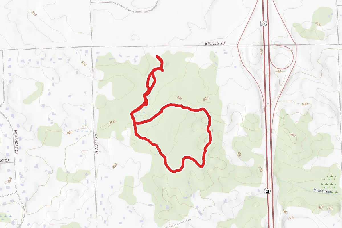 Main Loop and Wood Trail