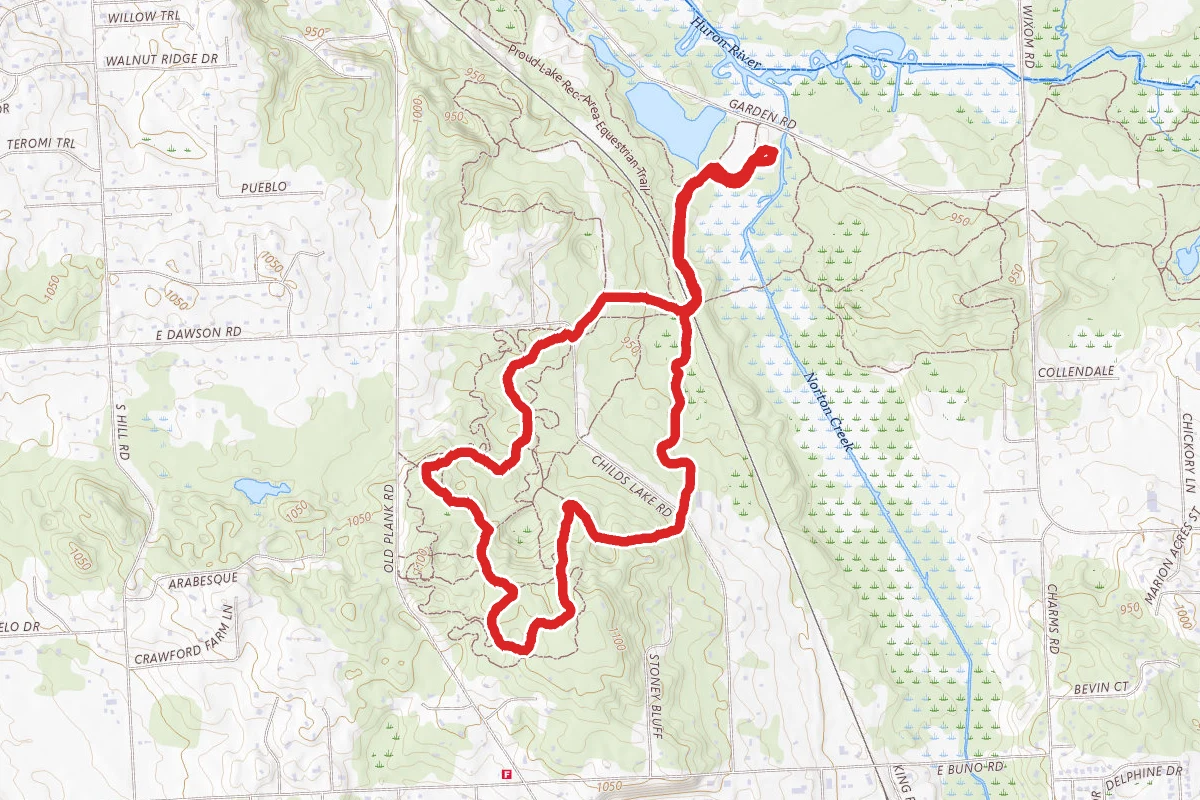 Pround Lake Green Trail