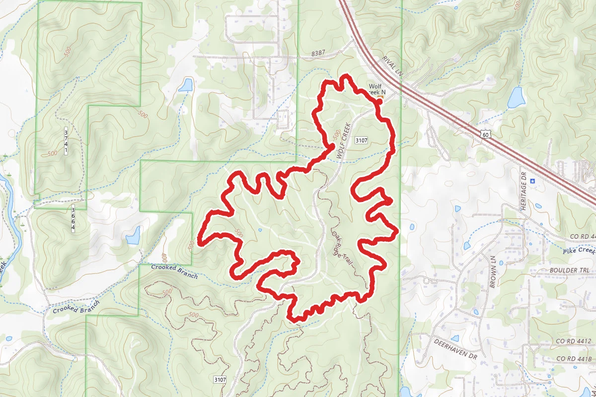 Wolf Creek Trail North Loop