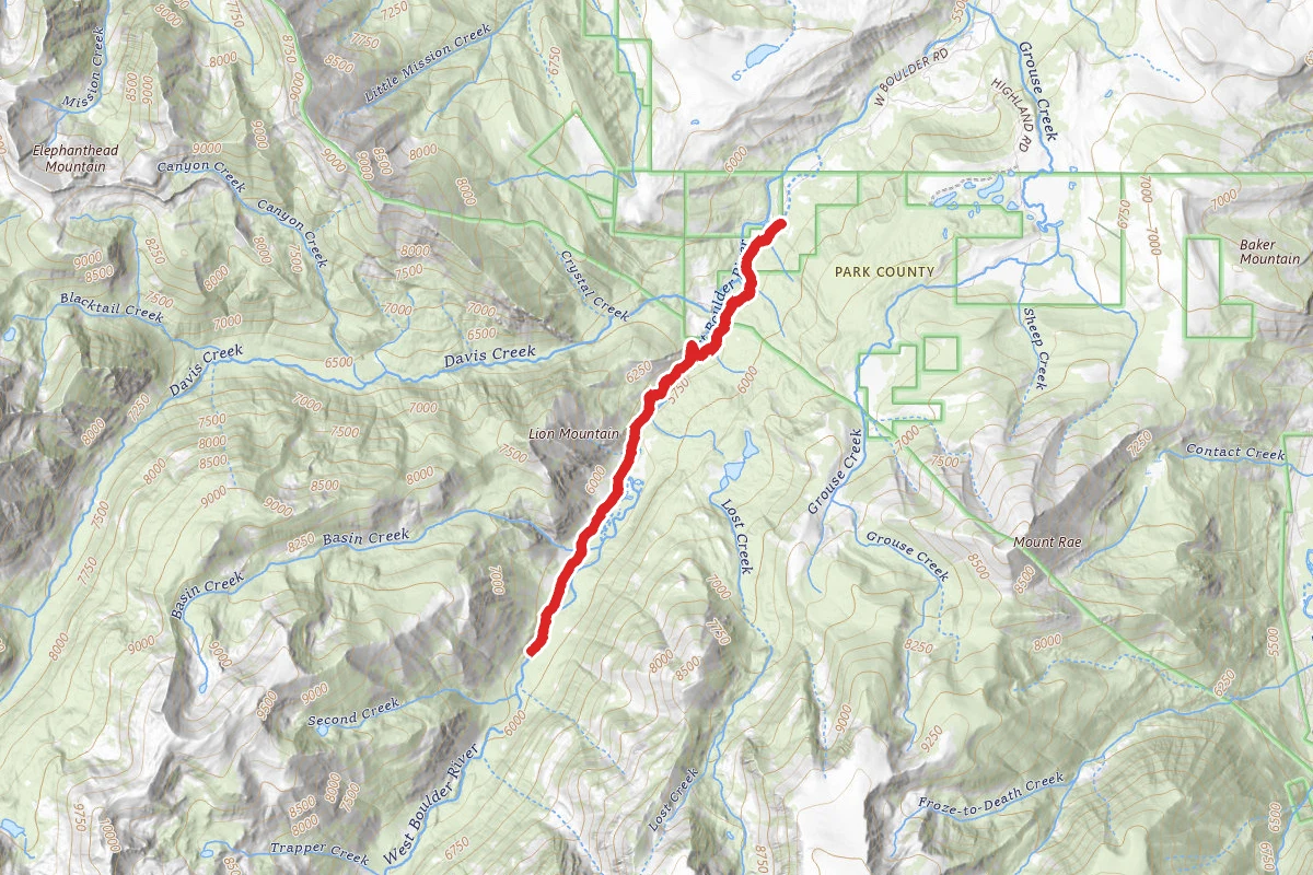 West Boulder Meadows