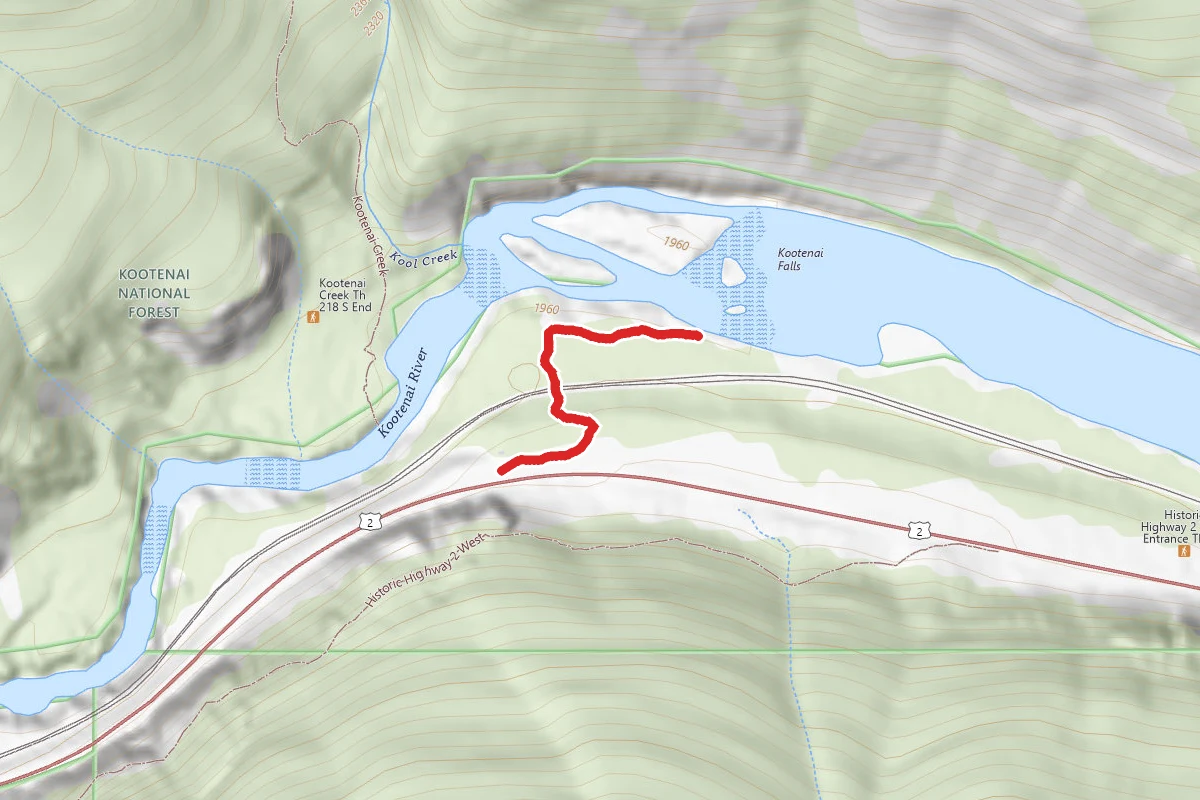 Kootenai Falls Trail