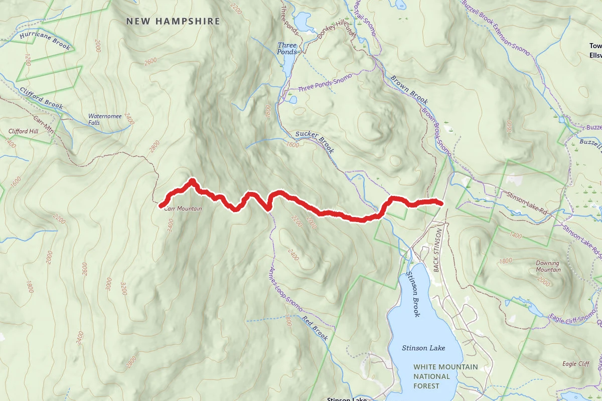Carr Mountain Trail
