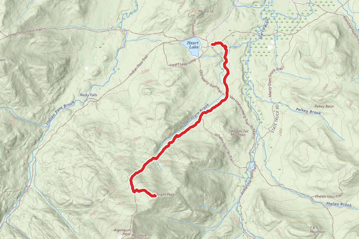 Wright Peak via Van Hoevenberg Trail