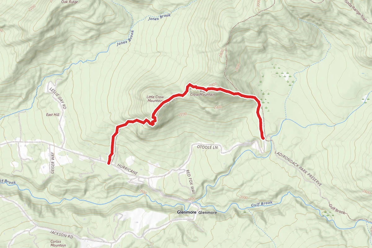 Little and Big Crow Trail
