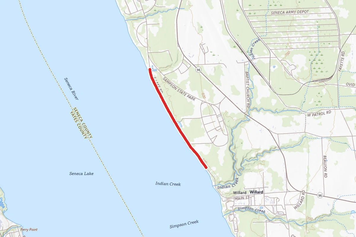 Seneca Lakeshore Trail