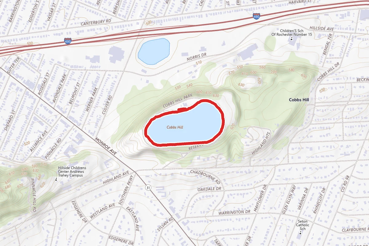 Cobbs Hill Reservoir Loop