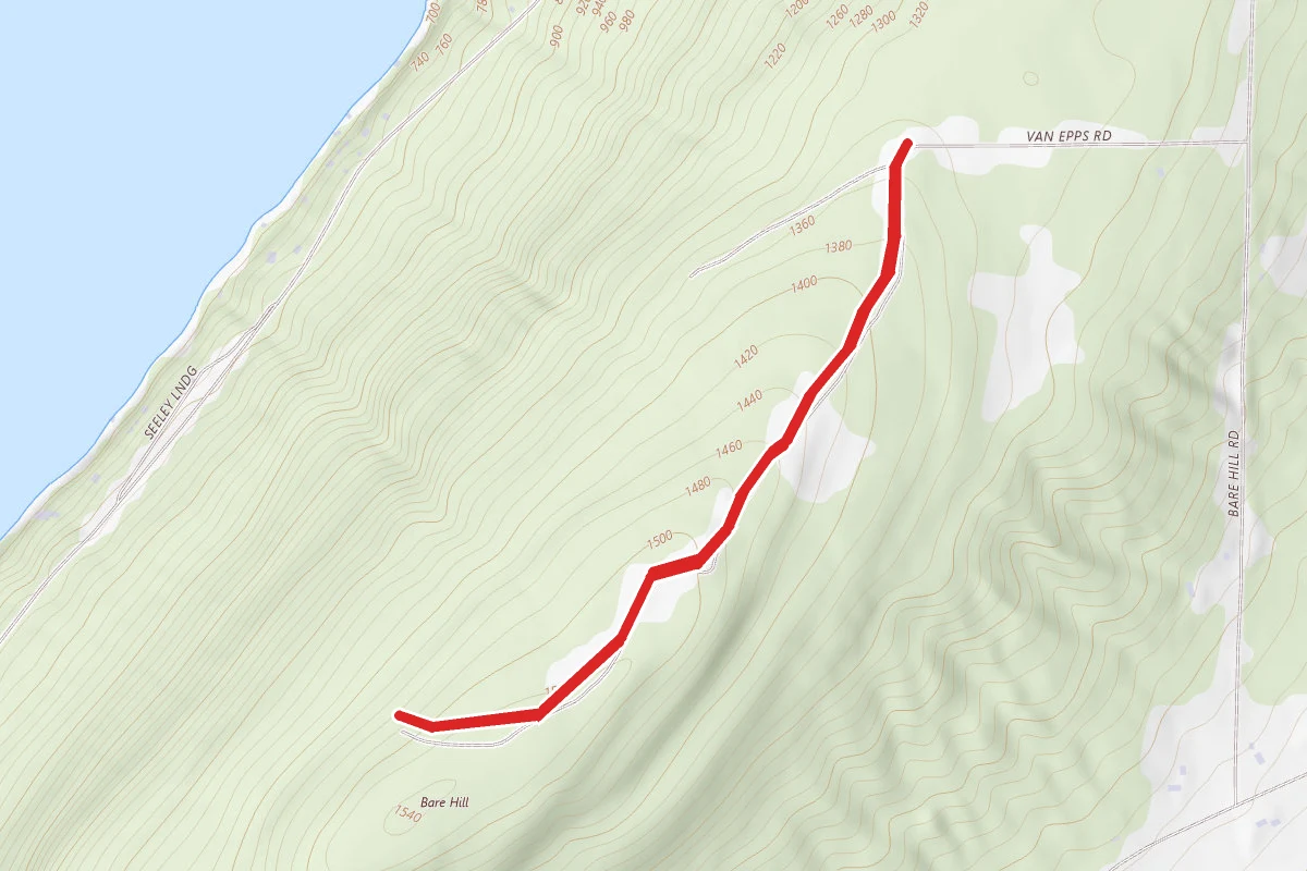 Bare Hill Unique Area Trail