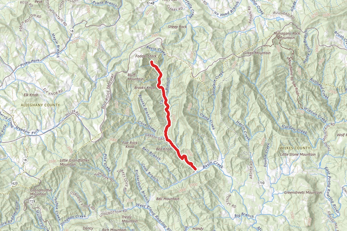 Caudill Cabin Trail