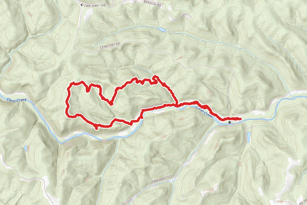Hemlock, Fern and Creekside Meadows Loop