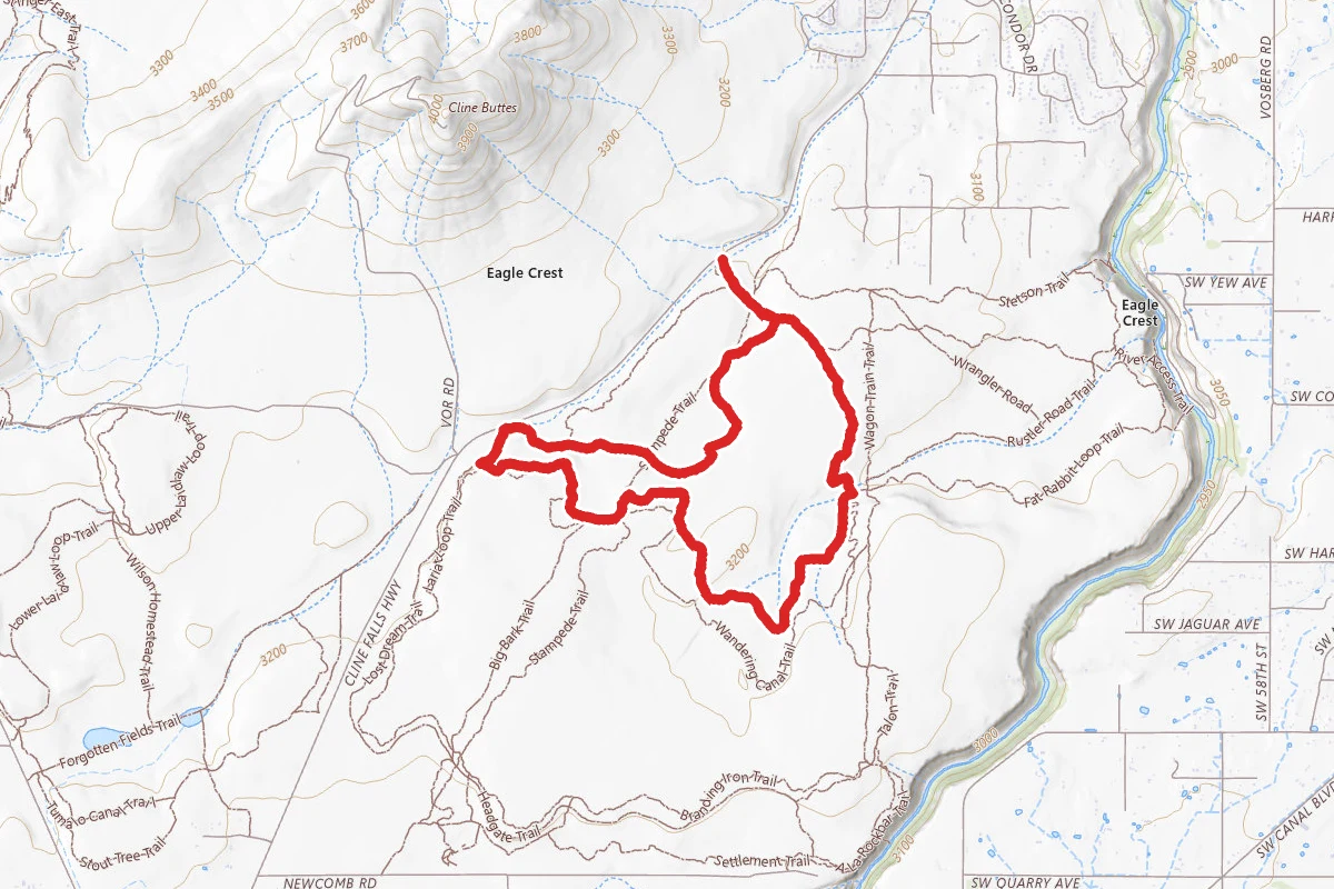 Pumice Foot, Lost Dream, and Talon Trail