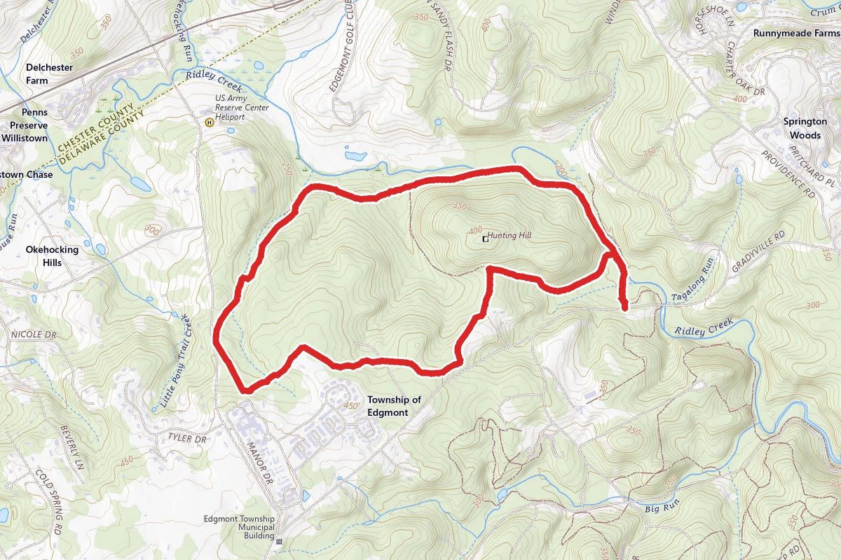 Ridley Creek State Park Horse Loop