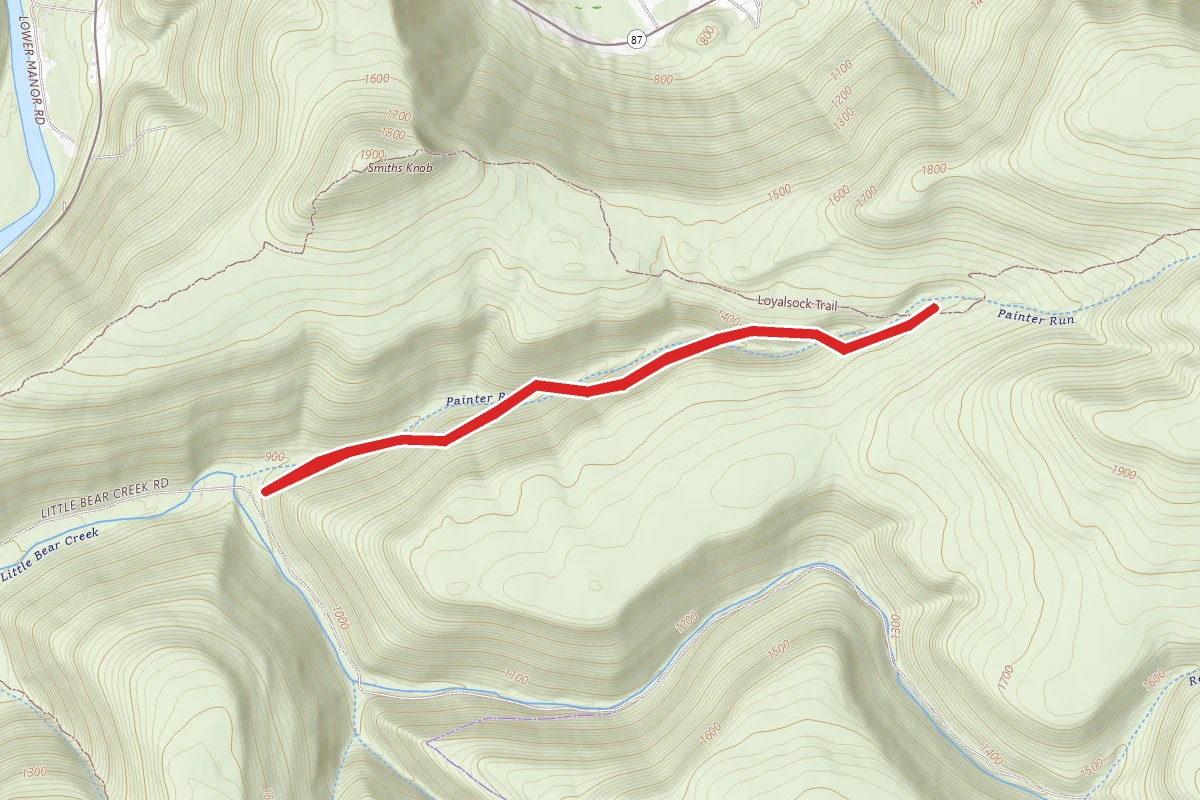 Little Painter Trail