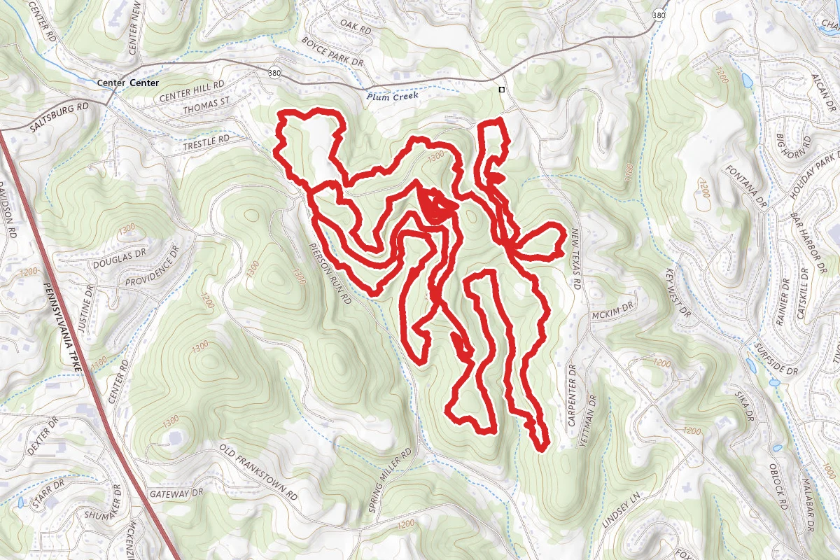 Boyce Park Mountain Bike Loop