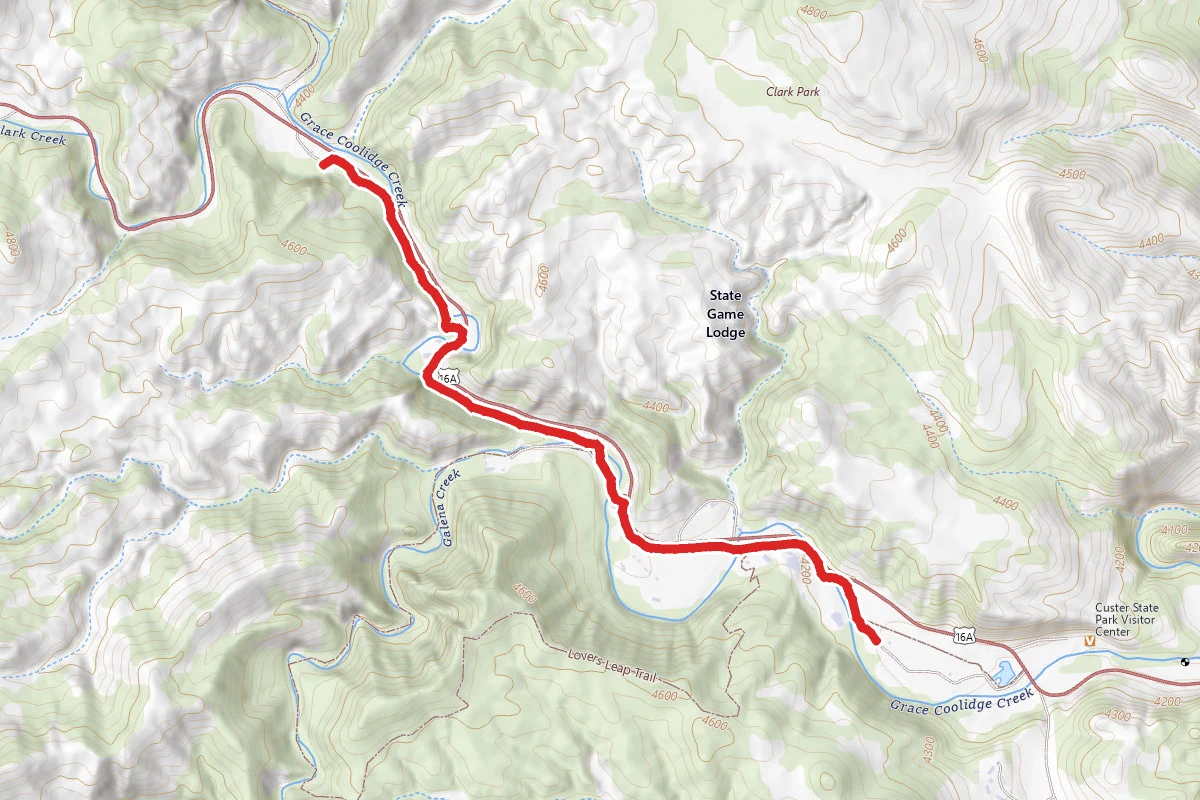 Grace Coolidge Creek Trail